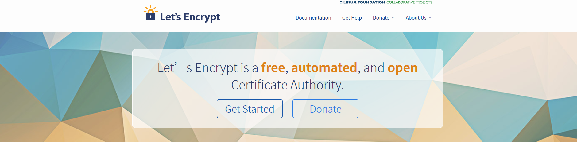 申请&配置 Let's Encrypt  SSL证书